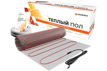 Теплый пол Grandeks G2 двухжильный мат 2м2 300Вт