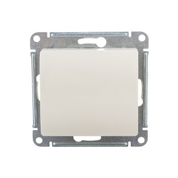 Переключатель встраиваемый Schneider Electric Glossa 1 кл. бежeвый