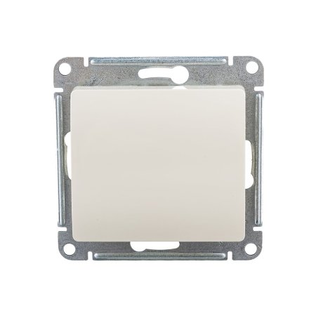 Переключатель встраиваемый Schneider Electric Glossa 1 кл. бежeвый