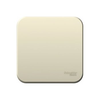 Выключатель накладной Schneider Electric Blanca 1 кл. молочный без подсветки