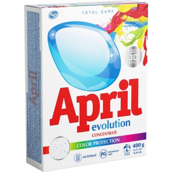 Стиральный порошок April для замши, нубука и велюра для стиральных машин 0,4 кг для цветного белья