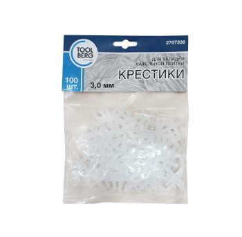 Крестики 3мм T4P 100шт