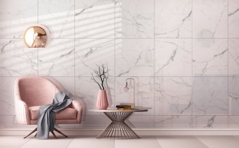 Керамогранит Elegant Statuario GT,  цвет белый