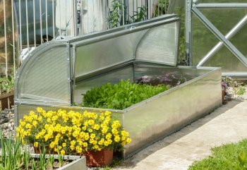 Парник Хлебница 2х0,975 м 20х20 мм 2 дуги