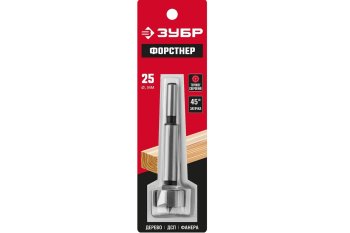 Сверло Форстнера Зубр 2993-25 25 мм 90 мм