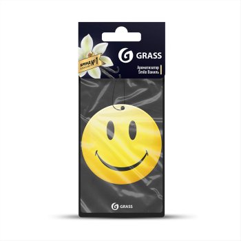 Ароматизатор GRASS Смайл ваниль подвесной