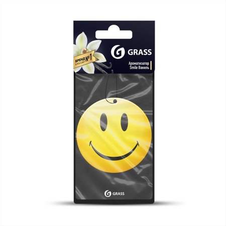 Ароматизатор GRASS Смайл ваниль подвесной