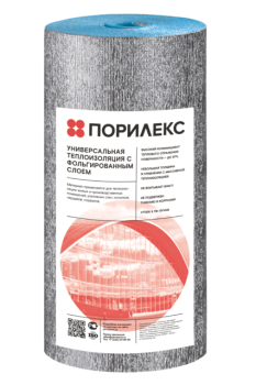 Вспененная теплоизоляция Порилекс НПЭ ЛФ-А 10000х1200х3мм