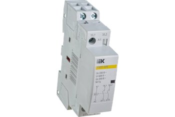 Контактор модульный IEK КМ 20А 230В 2НО