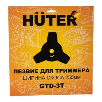 Нож для триммера  HUTER GTD-3T 255 мм