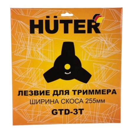 Нож для триммера  HUTER GTD-3T 255 мм