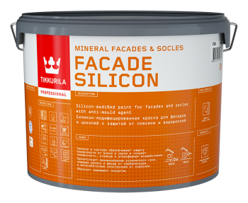 Краска водно-дисперсионная Tikkurila Facade Silicon основа для колеровки основа VVA 9 л