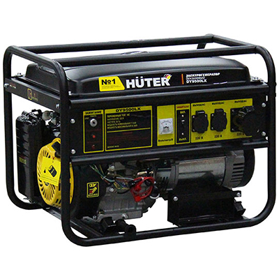 Генератор бензиновый HUTER DY9500LX 7,5кВт