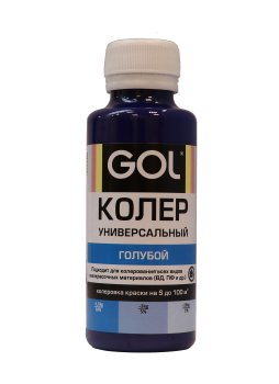 Колер-паста Gol 0,1 л голубой