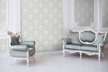 Обои флизелиновые Grandeco Leticia. R154132
