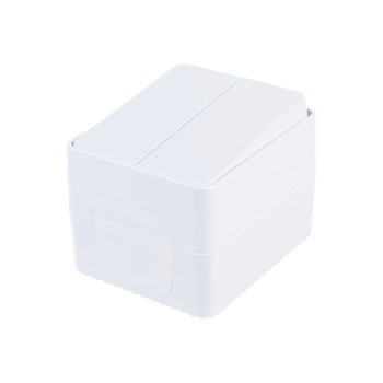 Выключатель накладной Schneider Electric AtlasDesign Profi54 2 кл. белый без подсветки