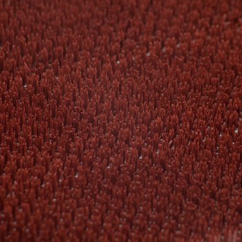 Коврик искусственная трава Soft color 56х42 см коричневый