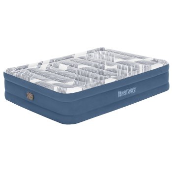 Матрас надувной Bestway Tritech Fashion Flock Queen - см 203х152х46 см