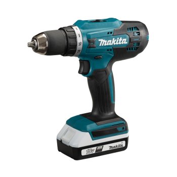 Дрель-шуруповерт аккумуляторная Makita DF488D002 Li-lon 18В 2x1,5Ач 42Нм