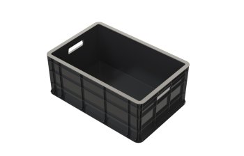 Ящик сплошной для овощей 60х40х25см
