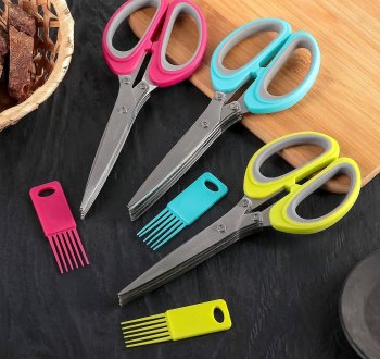 Ножницы кухонные Доляна 19см 1 шт