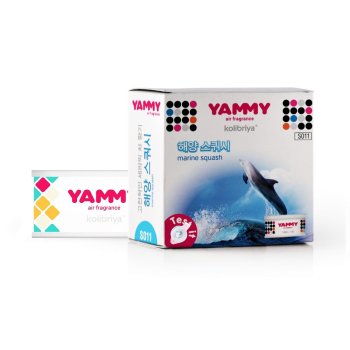 Ароматизатор Yammy Marine Squash Морские минералы и водоросли на приборную панель