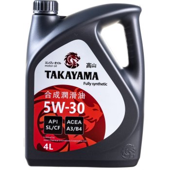 Масло моторное TAKAYAMA Adaptec 5W30 4л SL/CF