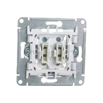 Выключатель встраиваемый Schneider Electric AtlasDesign 2 кл. белый с подсветкой