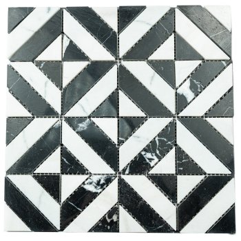 Мозаика Yin Yang мультиколор H160