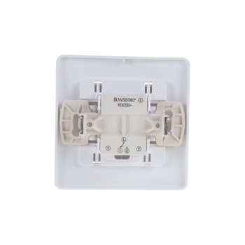 Переключатель встраиваемый Schneider Electric Blanca 1 кл. белый без подсветки