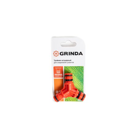 Тройник Соединитель GRINDA 8-426339_z01 12 мм