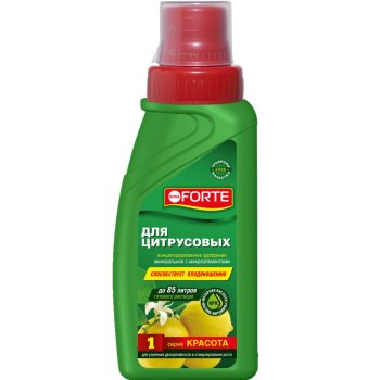 Удобрение Bona Forte Красота для цитрусовых 0,285 л
