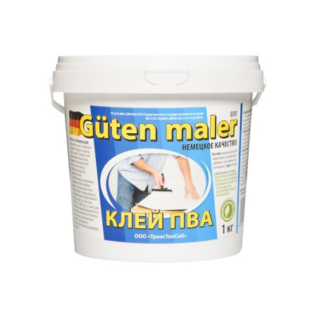 Клей ПВА Guten Maler белый 1 кг