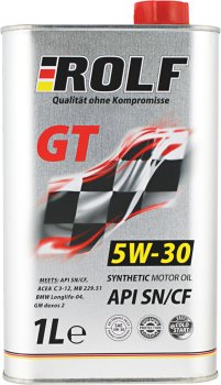 Масло моторное ROLF GT 5W30 1л SL/CF
