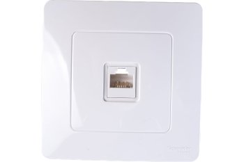 Розетка RJ45 категория 5е встраиваемая Schneider Electric Blanca белый