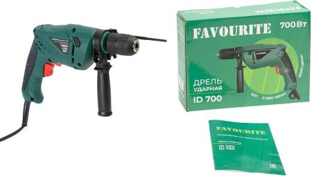 Дрель ударная Favourite ID-700 700Вт