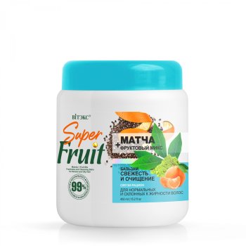 Бальзам для волос Super FRUIT  с антискользящим покрытием 450 мл