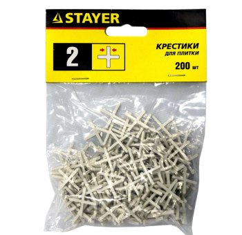 Крестики 2мм Stayer 200шт