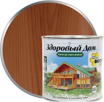 Антисептик Здоровый дом декоративный орех 0,8 л