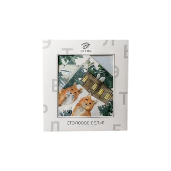 Комплект кухонный Forest animals 40/180х40/150 см хлопок