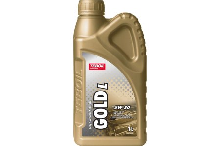 Масло моторное TEBOIL GOLD L 5W30 1л SN PLUS; SN; CF