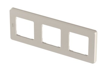 Рамка Legrand Inspiria 3 поста, цвет шампань