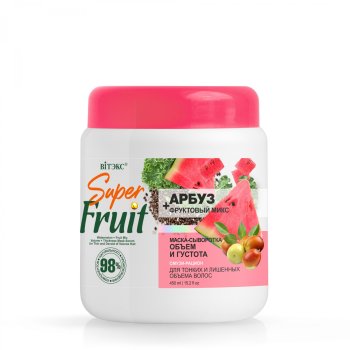 Бальзам для волос Super FRUIT  с антискользящим покрытием 450 мл