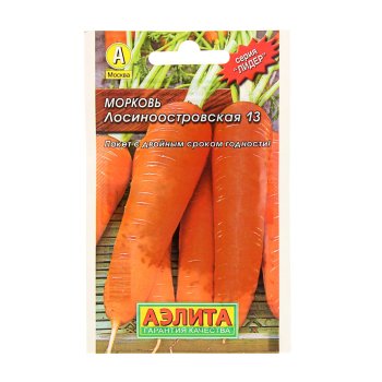 Семена моркови Лосиноостровская 13 Лидер Аэлита