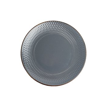 Тарелка десертная Dark grey  19,5 см 1 шт
