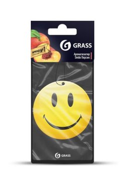 Ароматизатор GRASS Смайл Персик подвесной
