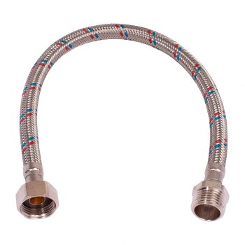 Гибкая подводка ELKA для воды 50см 1/2"х1/2"