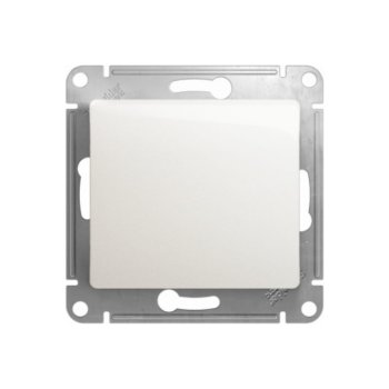 Переключатель встраиваемый Schneider Electric Glossa 1 кл. перламутр