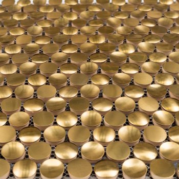 Мозаика Buttons gold желтый/золотой LD15