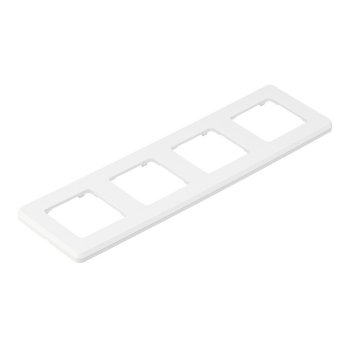 Рамка Legrand Inspiria 4 поста, цвет белый
